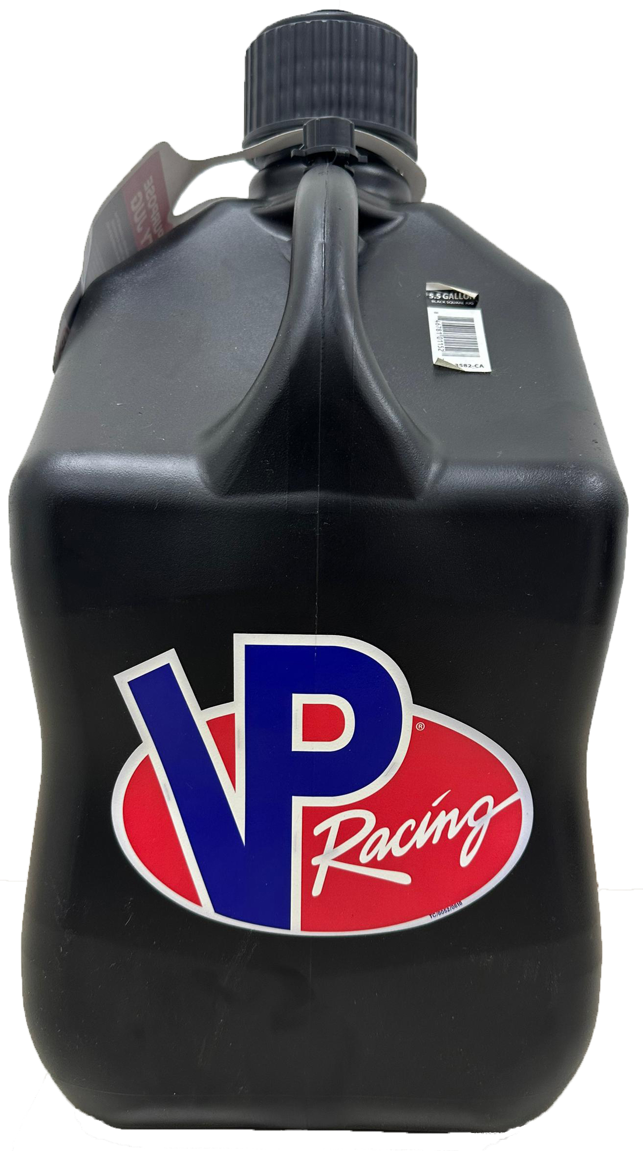 VP RACING BIDON 5 GALONES CUADRADOS NEGRO