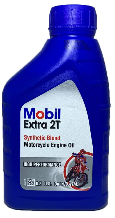 MOBIL EXTRA 2T SEMI SINTETICO 1/2 24X0.473 LT