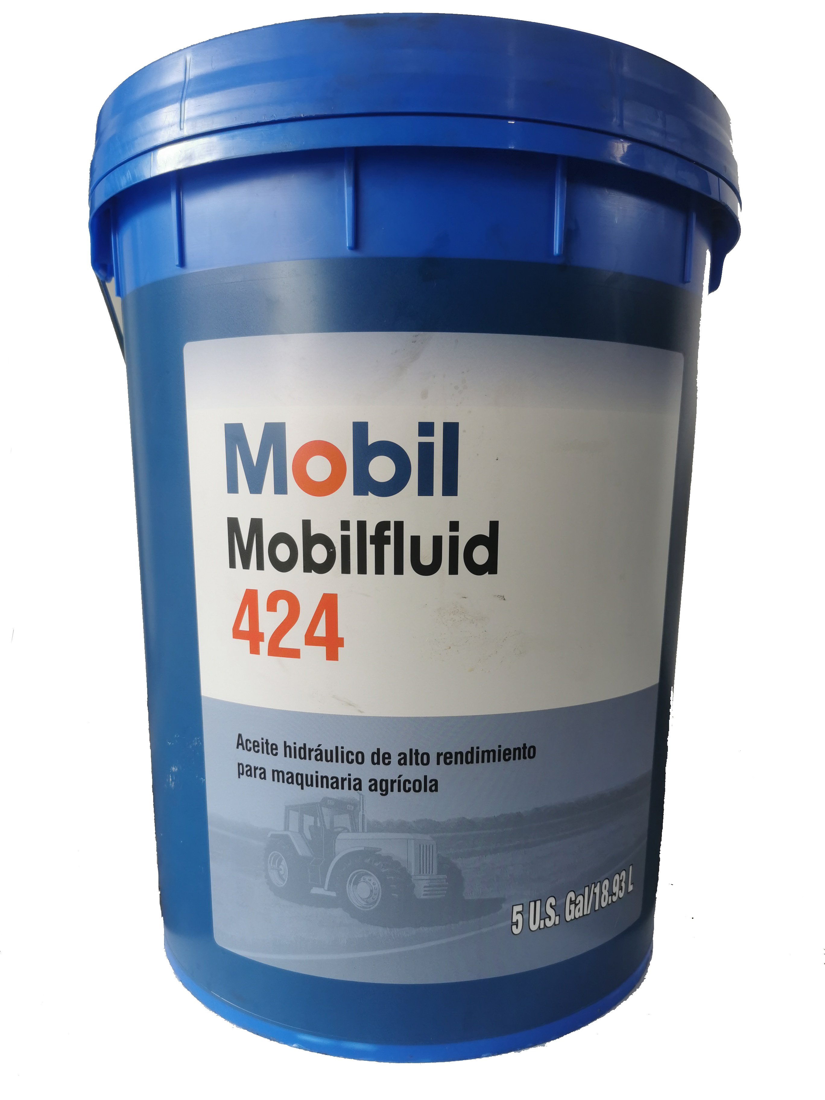 MOBIL FLUID 424 AGRICOLA MINERAL PAILA 18.9 LT