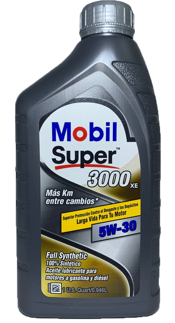 MOBIL SUPER 3000 XE 5W30 SINTETICO 12X0.95 LT