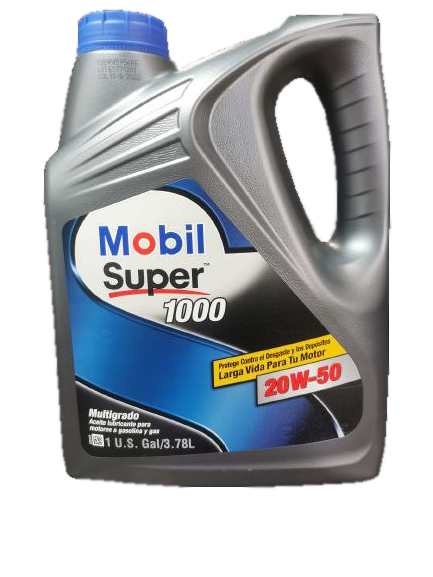 MOBIL SUPER 1000 20W50 MINERAL GARRAFA 4X3.785LT